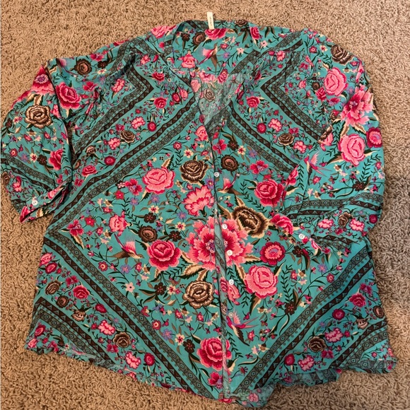 Spell Babushka Blouse Small - Picture 2 of 4